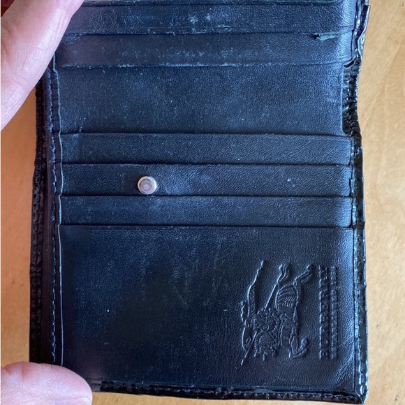 Burberry Nova Check Leather patent trim Wallet Excellent condition - Picture 6 of 8